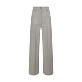 Forte_Forte Gray Viscose Casual Pants